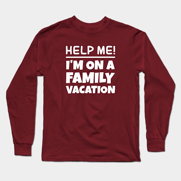 Family Vacation Long Sleeve T-Shirt by VectorPlanet